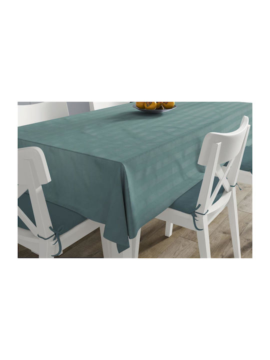 Dimcol Tablecloth Cotton Petrol 140x140cm