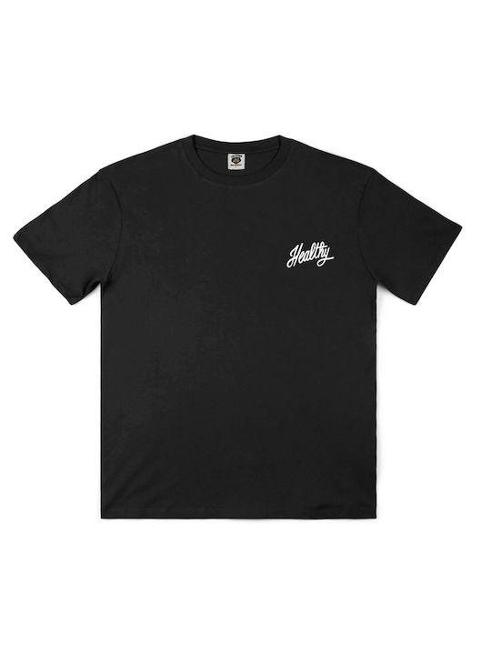 The Dudes Ανδρικό T-shirt Κοντομάνικο Μαύρο