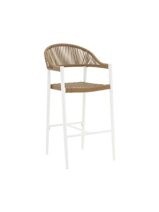 Stool for Bar Outdoor Natural-white