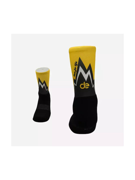 Desocks Socks Mountain Yellow