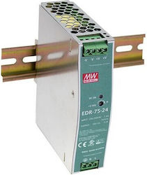 Level One DIN Rail Power Supply 264V/75W
