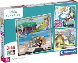 Disney Classics Puzzle 3x48pcs