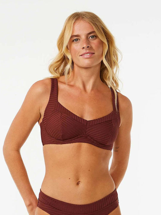 Rip Curl Premium Surf Bikini Τριγωνάκι Plum