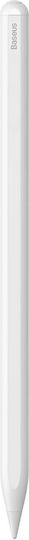 Baseus Smooth Writing 2 Series Dual Charging Digitală Stilou Tactil cu Palm Rejection de culoare Alb SXBC080102