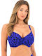 Bikini Σουτιέν Animal Print Μπλε