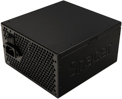 Spacer SP-MP-500 500W Black Computer Power Supply Full Modular 80 Plus Standard