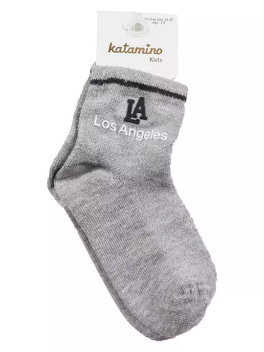 Παιδικές Κάλτσες Αγόρια Los Angeles Γκρι
