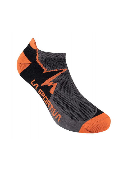 La Sportiva Climbing Athletic Socks Orange 1 Pair