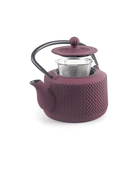 Oriental Express Teekanne Gusseisen Lila 800ml