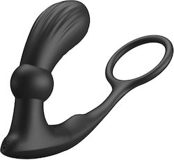 Pretty Love Warren Black Anal Ring & Vibrator