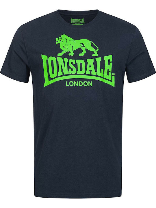 T-shirt Navy/Neon Green