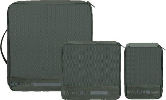 Samsonite Θήκη Οργάνωσης Πράσινη 3τμχ