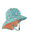 Zoocchini Kids' Hat Fabric Turquoise