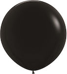 Set of 10 Balloons Latex Black