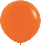 Set of 2 Balloons Latex Orange