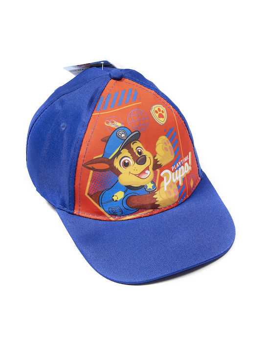 Nickelodeon Παιδικό Καπέλο Jockey Υφασμάτινο Μπλε