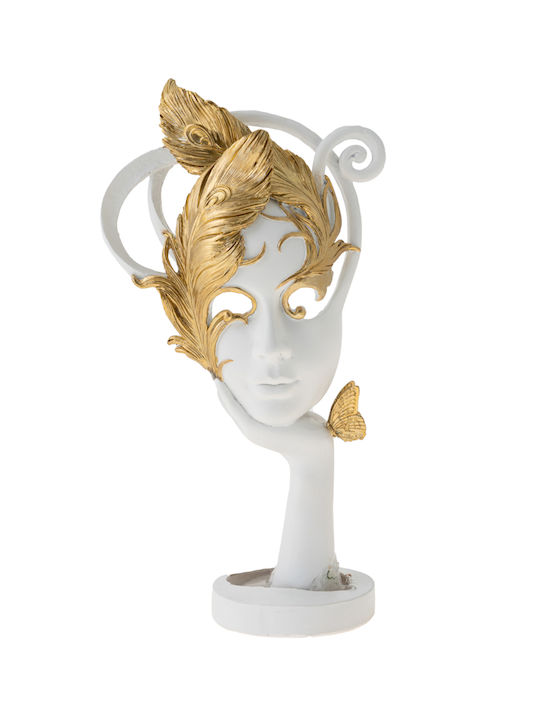 Zen Collection Decorative Bust 15.5x9x29.7cm 1pcs