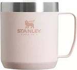 Stanley Classic Legendary Camp Glas Thermosflasche Rostfreier Stahl BPA-frei Rose Quartz 350ml