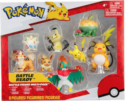 Banpresto Pokemon: Φιγούρα 8τμχ