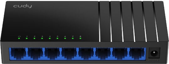 Cudy GS108D Unmanaged L2 Switch with 8 Gigabit (1Gbps) Ethernet Ports