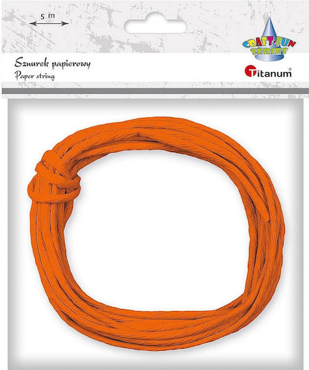 Titanum Articol de artizanat în Orange Culoare