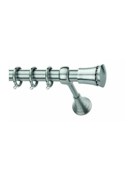 Enis by Domus Металик Корниз Parga Φ25мм 160бр Nickel-Matt