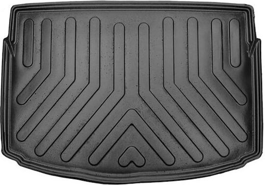 Carro Trunk Mat Tray Type for Kia Rio 2020+ Black