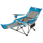 Aktive Lounger-Armchair Beach Blue 152x75x54cm