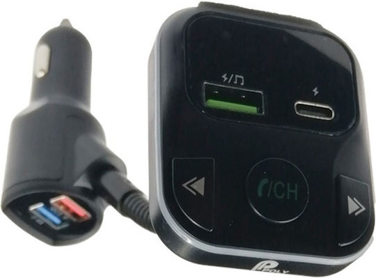 Carner FM Transmitter Autovehicul cu Bluetooth / USB / AUX