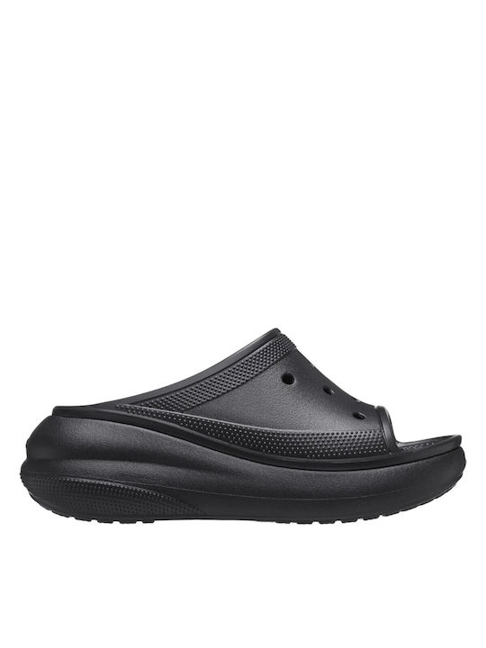 Crocs Classic Crush Frauen Flip Flops in Schwarz Farbe