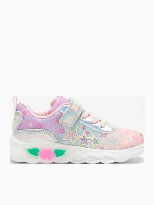 Victoria Luci Kids Sneakers Anatomic with Scratch & Lights Multicolour