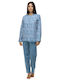 Winter Women's Pyjama Set Blue