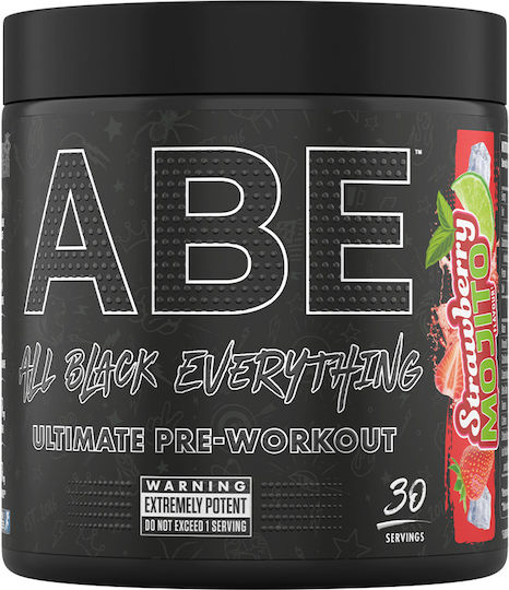 Applied Nutrition Abe All Black Everything Pre Workout Supplement 375g 30 Servings Strawberry Mojito