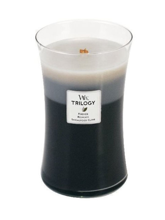WoodWick Aromatisches Soja-Kerze im Glas mit Du...