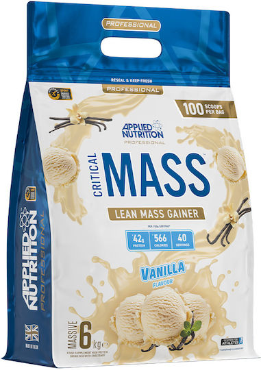 Applied Nutrition Critical Mass Professional Protein Molke mit Kreatin & Geschmack Vanille 6kg