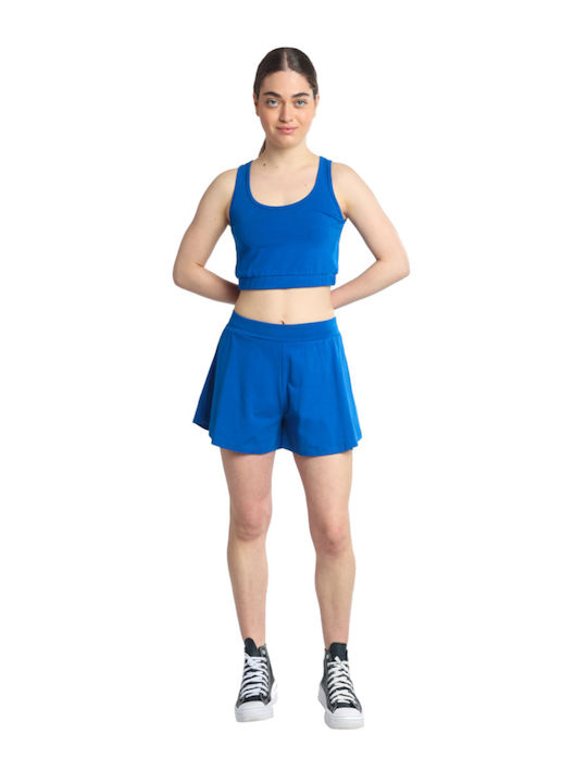 Paco & Co Women's Set with Shorts Royal Blue
