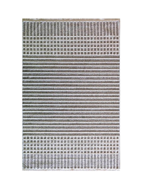 Ανατόλια Leon 996 Χαλί Ορθογώνιο Καλοκαιρινό Grey 130x190cm