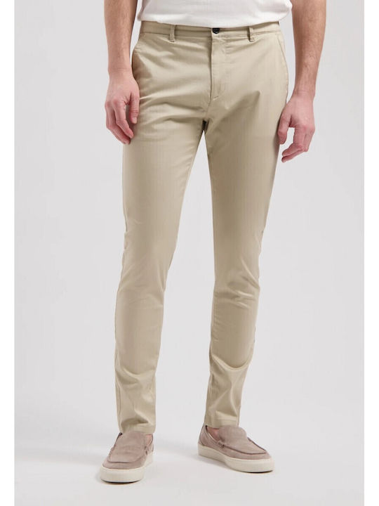 Trousers Chino in Slim Fit Beige
