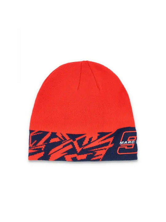 Marc Marquez Beanie Unisex Beanie Gestrickt in Rot Farbe