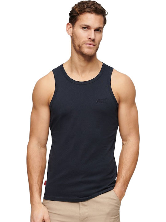 Superdry D2 Ovin Μπλούζα Eclipse Navy