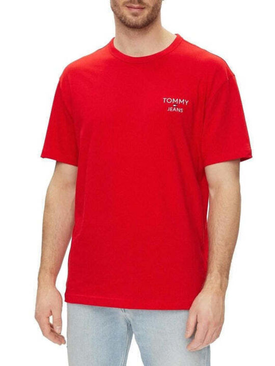 Tommy Hilfiger Men's Short Sleeve T-shirt Red