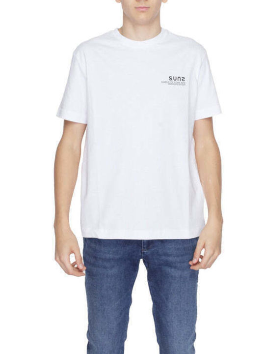 Suns Ανδρικό T-shirt Κοντομάνικο Λευκό