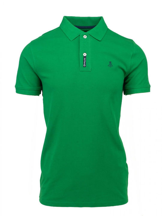 Explorer Herren Kurzarmshirt Polo Grün