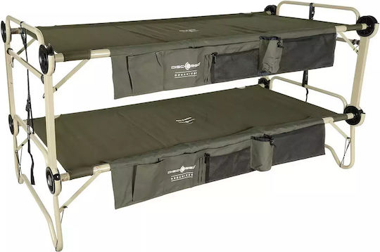Folding Bed Guest & Folding Bed Campaign Single Green