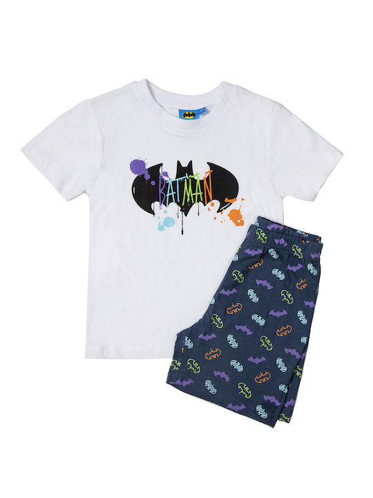 DC Pijama pentru copii De bumbac Albă