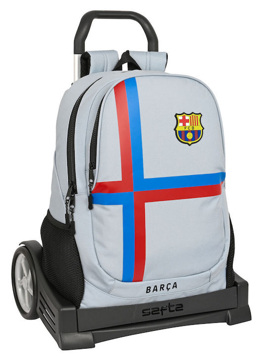 Hy-Pro Sac à Chaussures Sous Licence Officielle FC Barcelone Motif A Rayures Marchandise Barca Barcelone Football Ideal