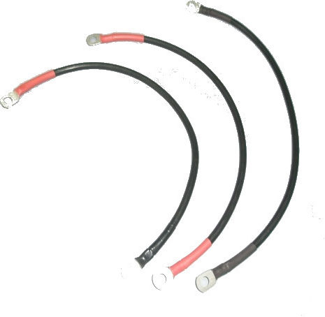 Batteriebrücke 1,20m 35mm Rotes Kabel