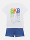 Eleten Kids' Pajamas Summer Offwhite