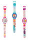 AS Kids Digital Watch with Rubber/Plastic Strap Unicorn - Mermaid - Queen Various Designs/Assortments of Designs) 1pc