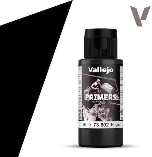 Surface Primer Acrylic-Polyurethane Vallejo 60ml Black 73602